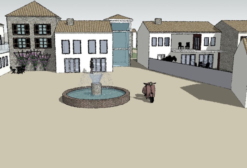 visnjan-housing-sketchup